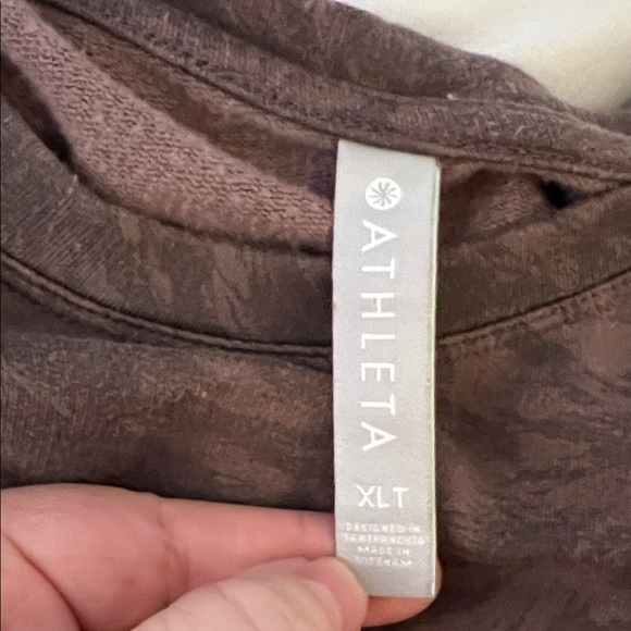 Athleta Studio To Street Printed Sweatshirt Size XLT - Picture 8 of 8